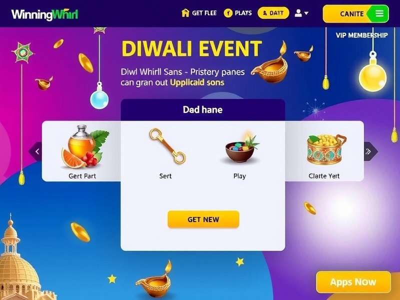 Winning Whirl Game Interface